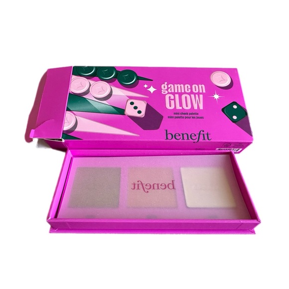 Benefit Game On Glow Blush & Highlighter Trio Palette - Picture 7 of 7